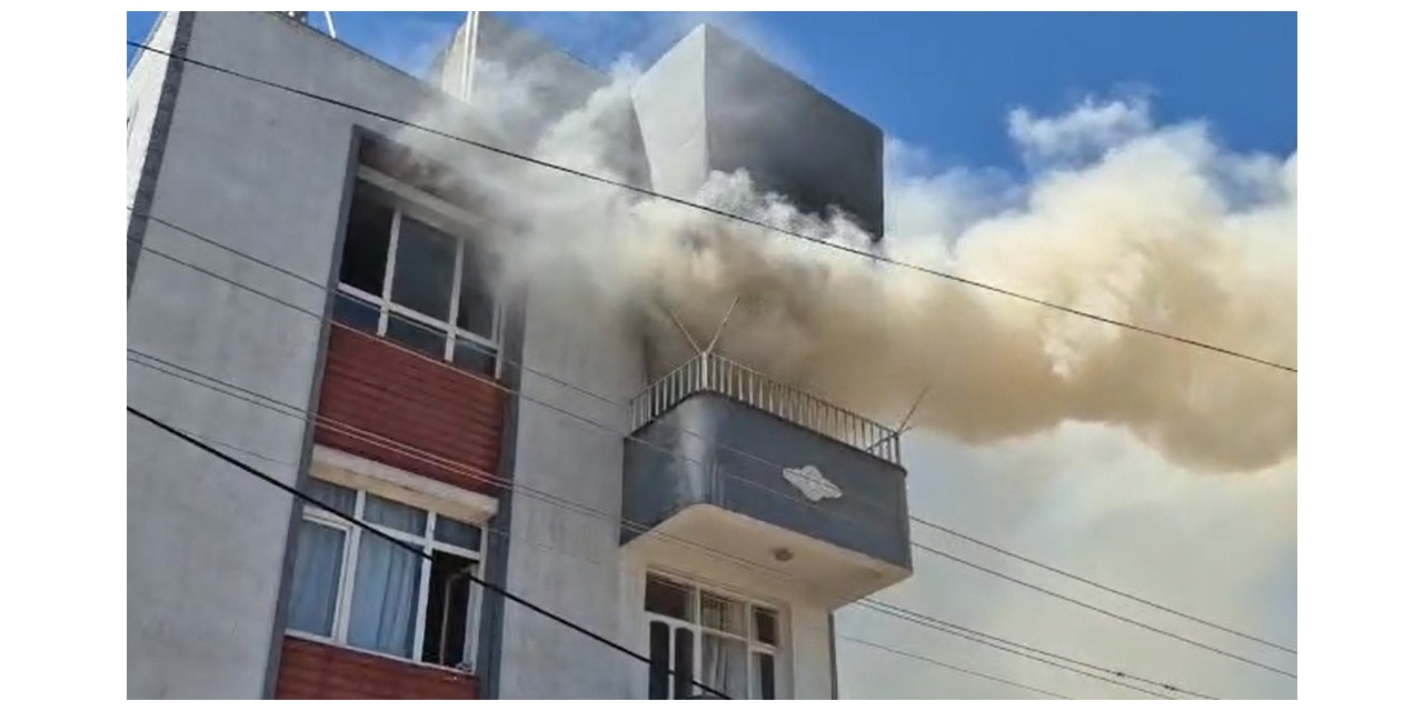 Adıyaman’da Ev Yangınında 1 Kişi Dumandan Etkilendi