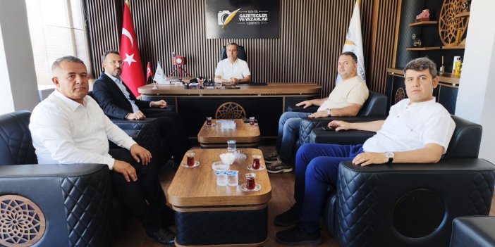 Kahta Devlet Hastanesi Yönetimi Basın Temsilcileriyle Buluştu