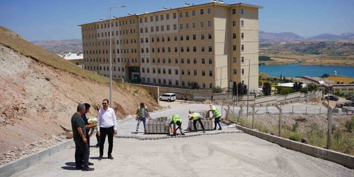 Kahta Myo Yolu Yeni Yüzüyle Hizmete Sunuldu
