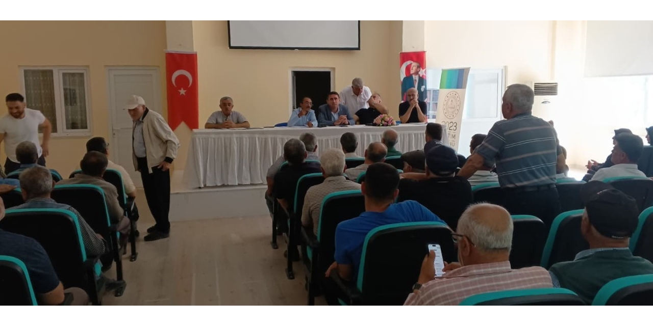 Deprem Kaymalarına Karşı Kadastro Güncelleme Toplantısı Yapıldı
