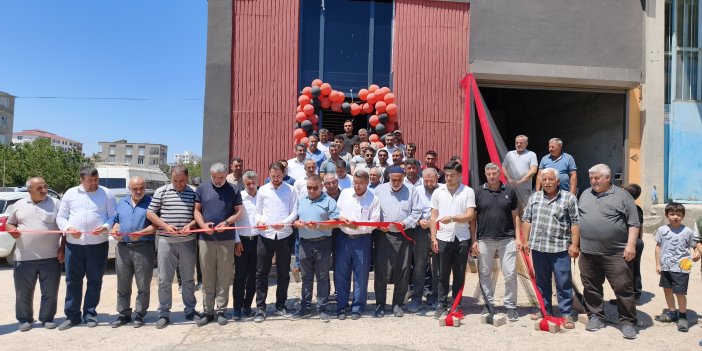 Kahta'da HP İnşaat ve Orman Ürünleri Hizmete Açıldı