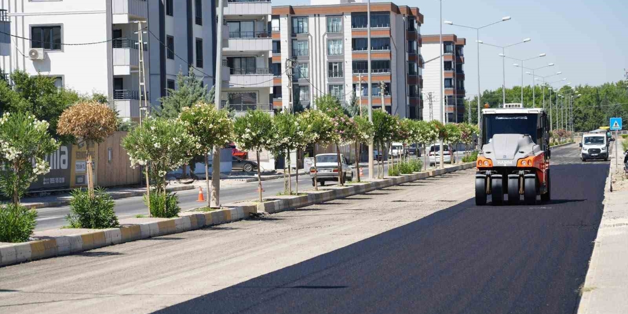 Üçüncü Çevre Yolunda Asfalt Çalışması Yapılıyor