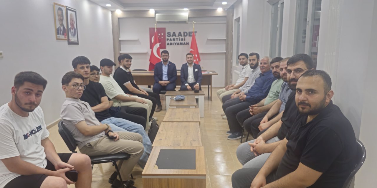Saadet Gençliğinin Adıyaman Buluşmasında Güç Birliği