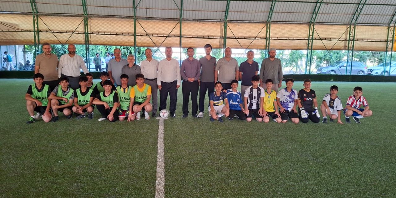 Kahta’da Kur'an Kursları Futbol Turnuvası Başladı
