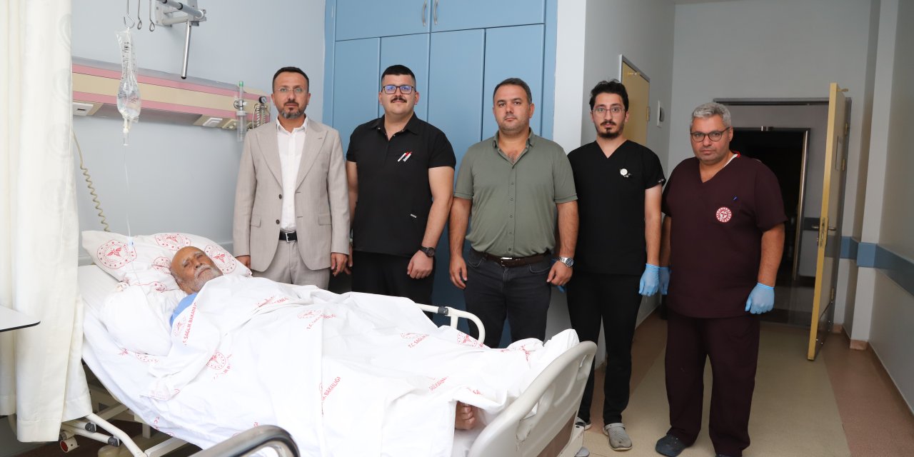 Kahta'da Bir İlk Daha: Damar Tıkanıklığına Ameliyatsız Çözüm