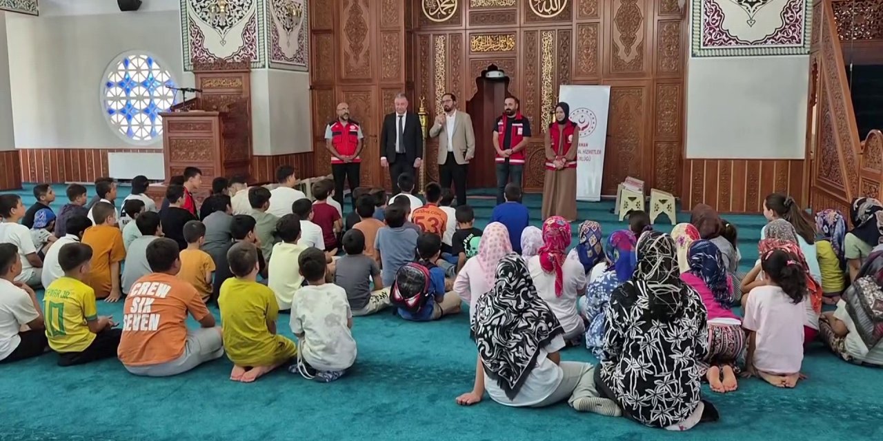 Yaz Kur’an Kursları’nda Bağımlılığın Zararları Anlatıldı