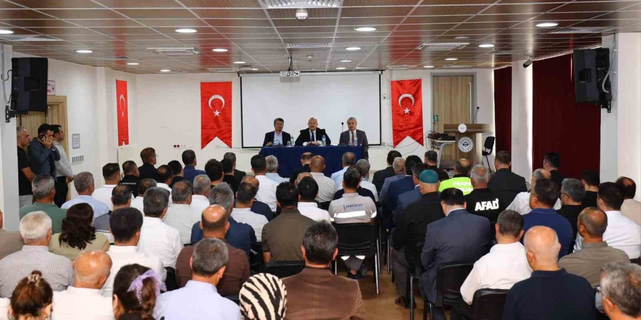 Adıyaman’da "halk Ve Güvenlik" Toplantıları Başladı