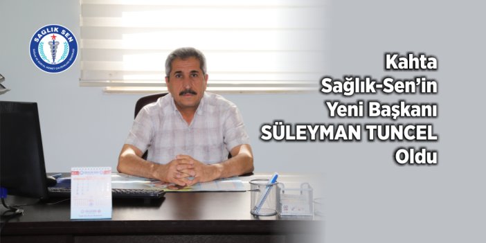 Kahta Sağlık-Sen İlçe Başkanlığı’nda Görev Değişimi