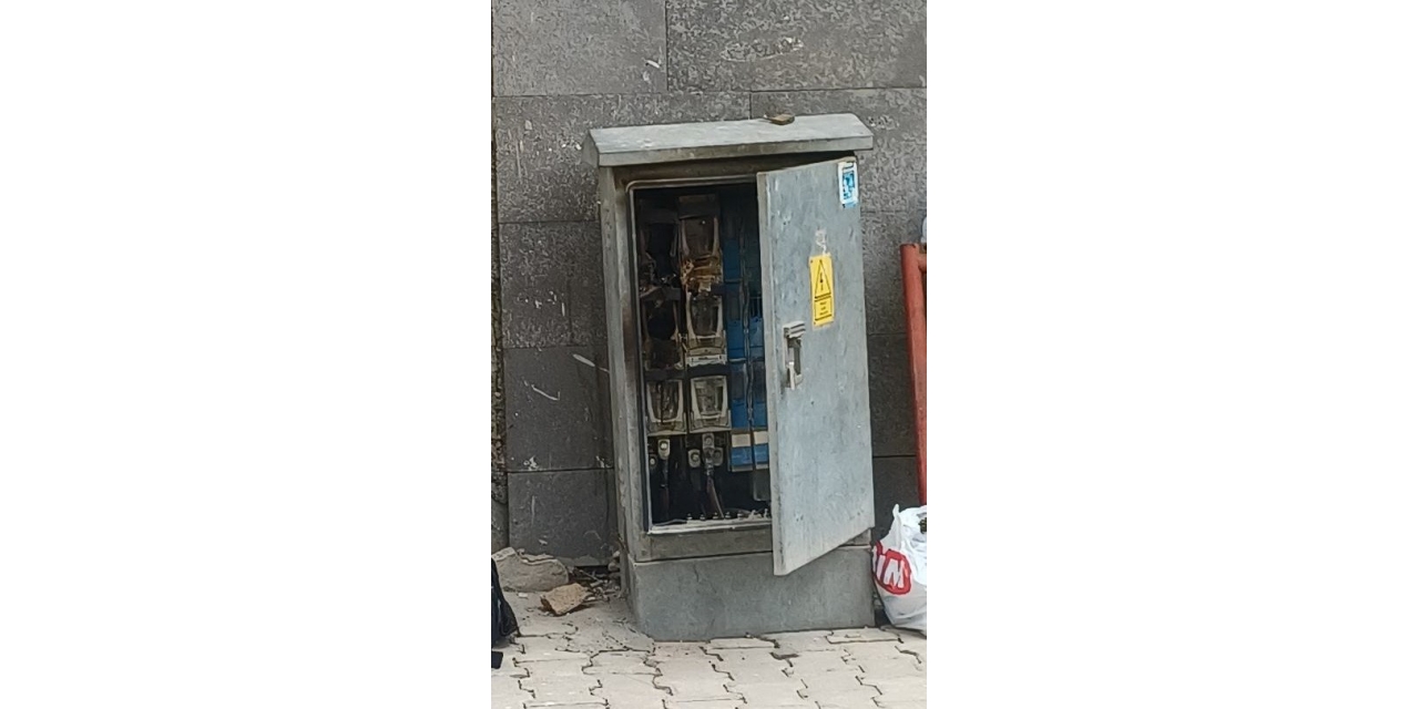 Elektrik Trafosu Patladı