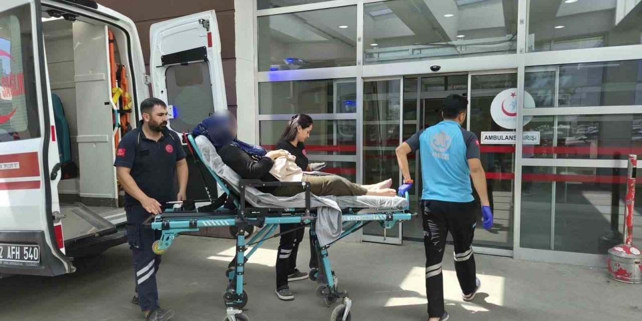Eşi Tarafından Darp Edilen Kadın Yaralandı