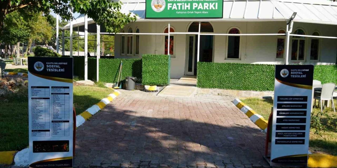Başkan Hallaç: "fatih Parkı Sosyal Tesisi’miz Hizmete Açıldı"