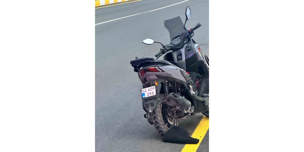 Adıyaman’da Motosiklet Devrildi : 1 Yaralı