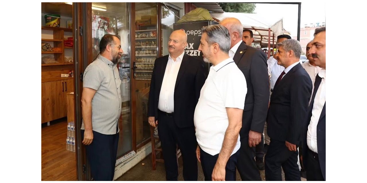Vali Küçük, Besni’de Esnafın Talep Ve Önerilerini Dinledi