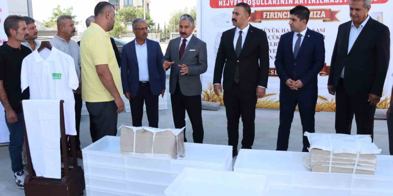 Adıyaman’da Fırınlara Hijyen Desteği