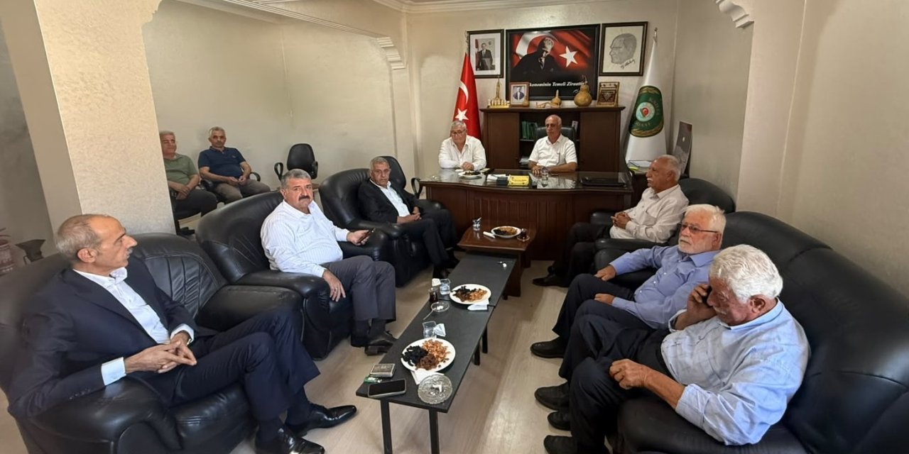 Adıyaman Ziraat Odaları İl Koordinasyon Kurulu Kahta’da Toplandı
