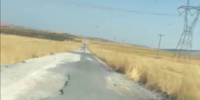 Adıyaman’da Köy Yolu Tepkisi
