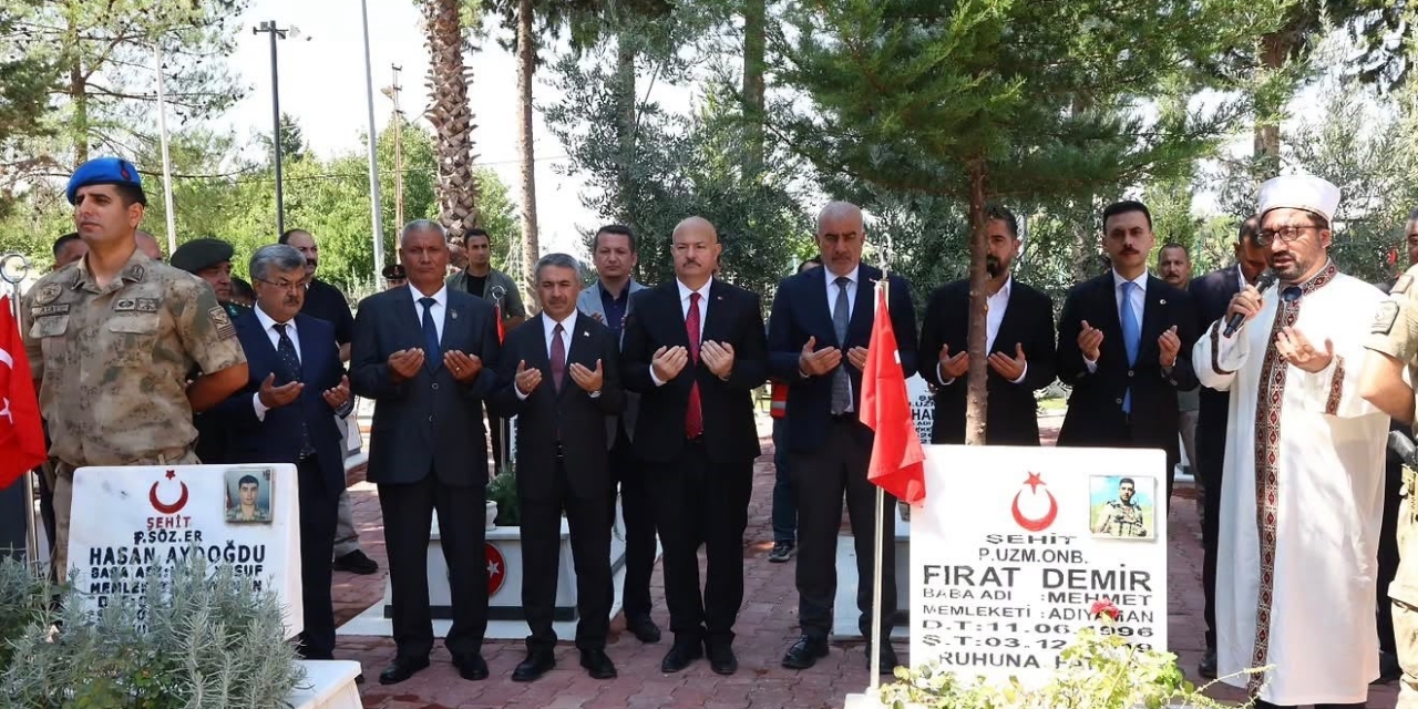Adıyaman’da 19 Eylül Gaziler Günü’nde Şehitler Anıldı