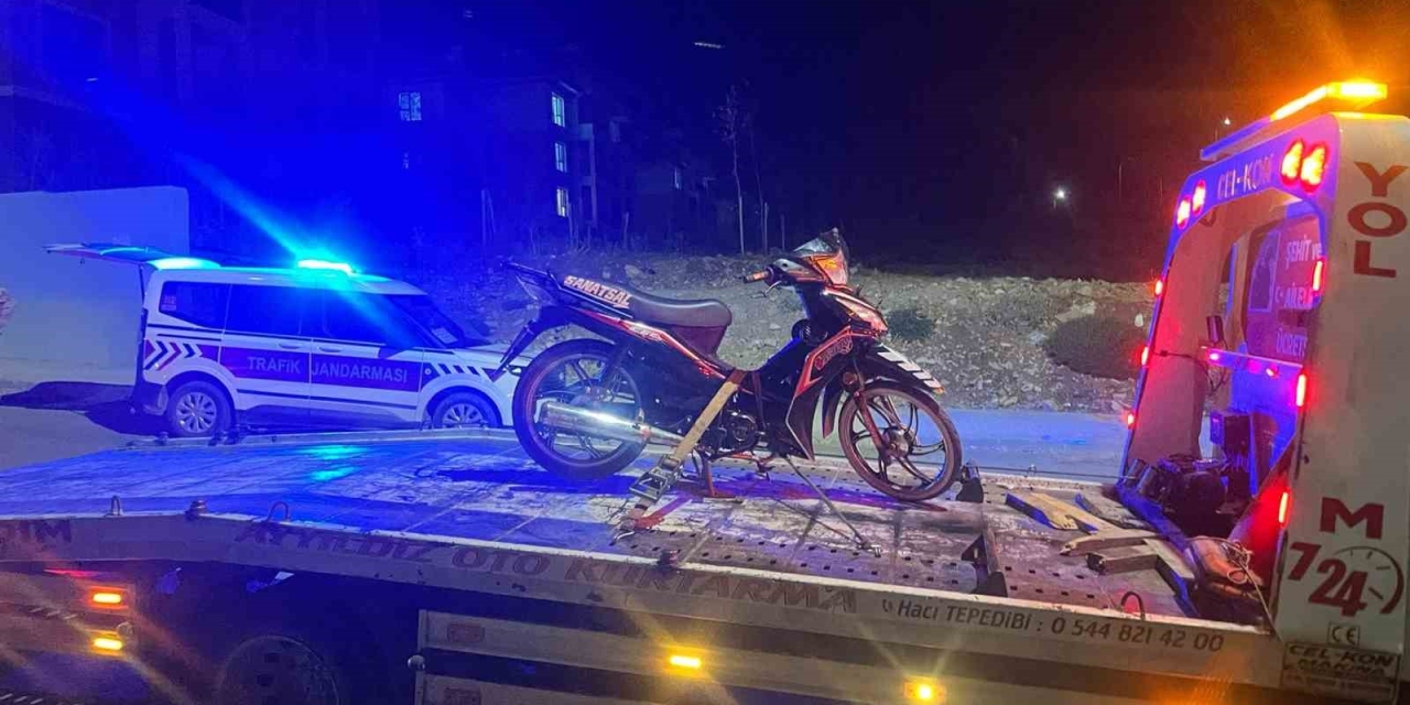 Gölbaşı’nda Jandarmadan Motosiklet Denetimi