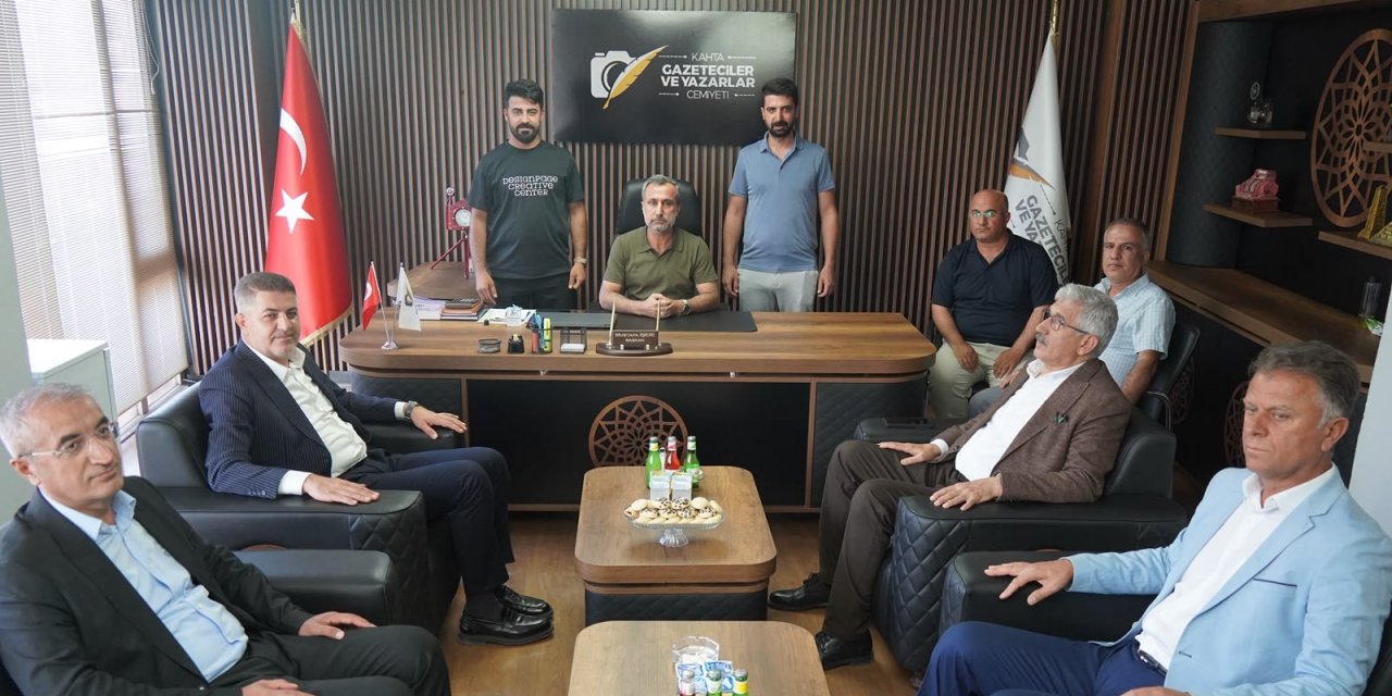 Milletvekili Şan ve Başkan Hallaç Basın Mensuplarıyla Buluştu