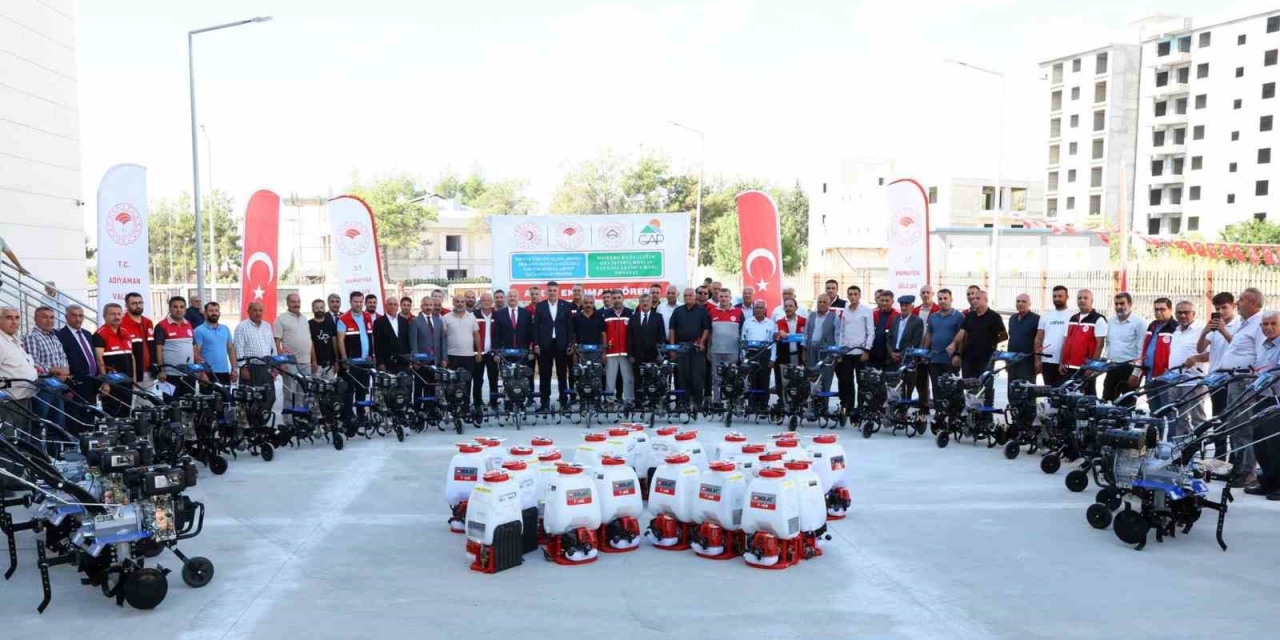Adıyaman’da Çiftçilere Tarım Alet Ve Ekipmanı Desteği