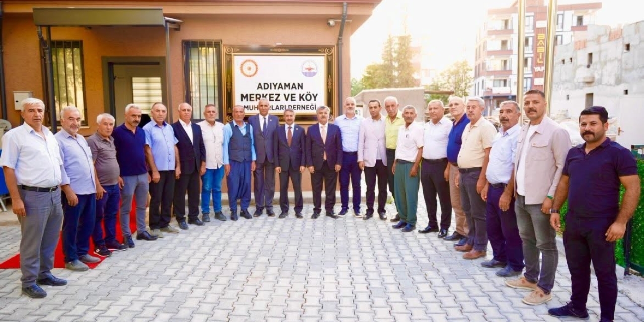 Başkan Çadır, Muhtarlarla Bir Araya Geldi