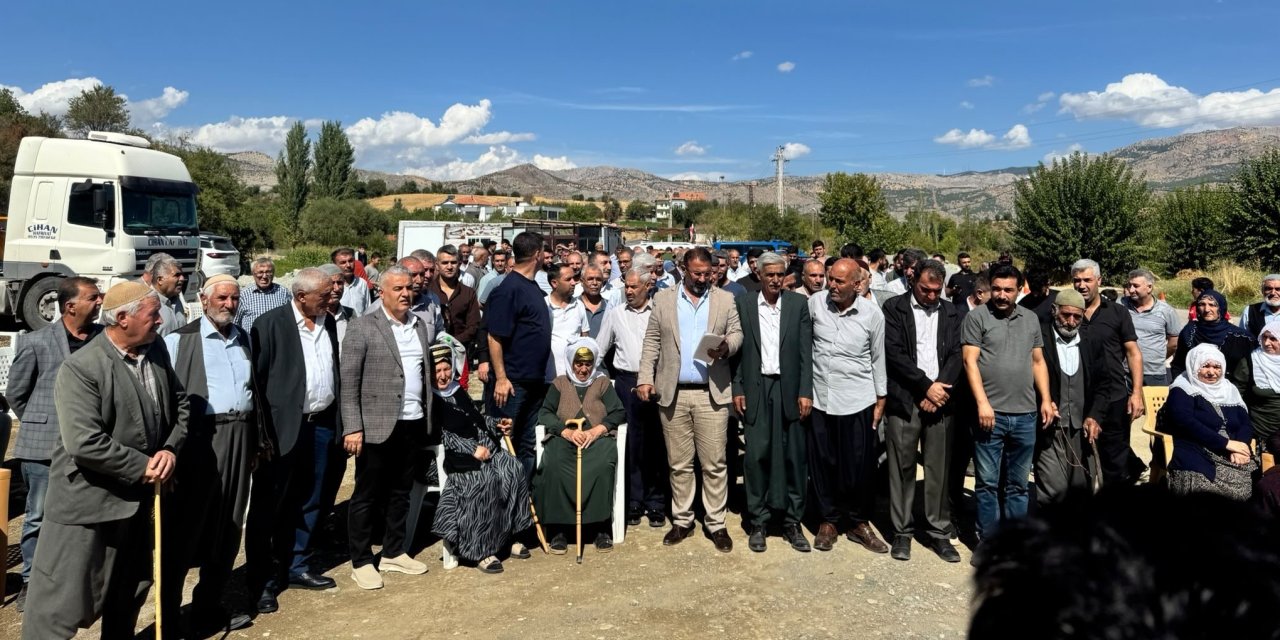Sincik’te Su Projesine Köylülerden Tepki: "Suyumuzu Vermek İstemiyoruz"