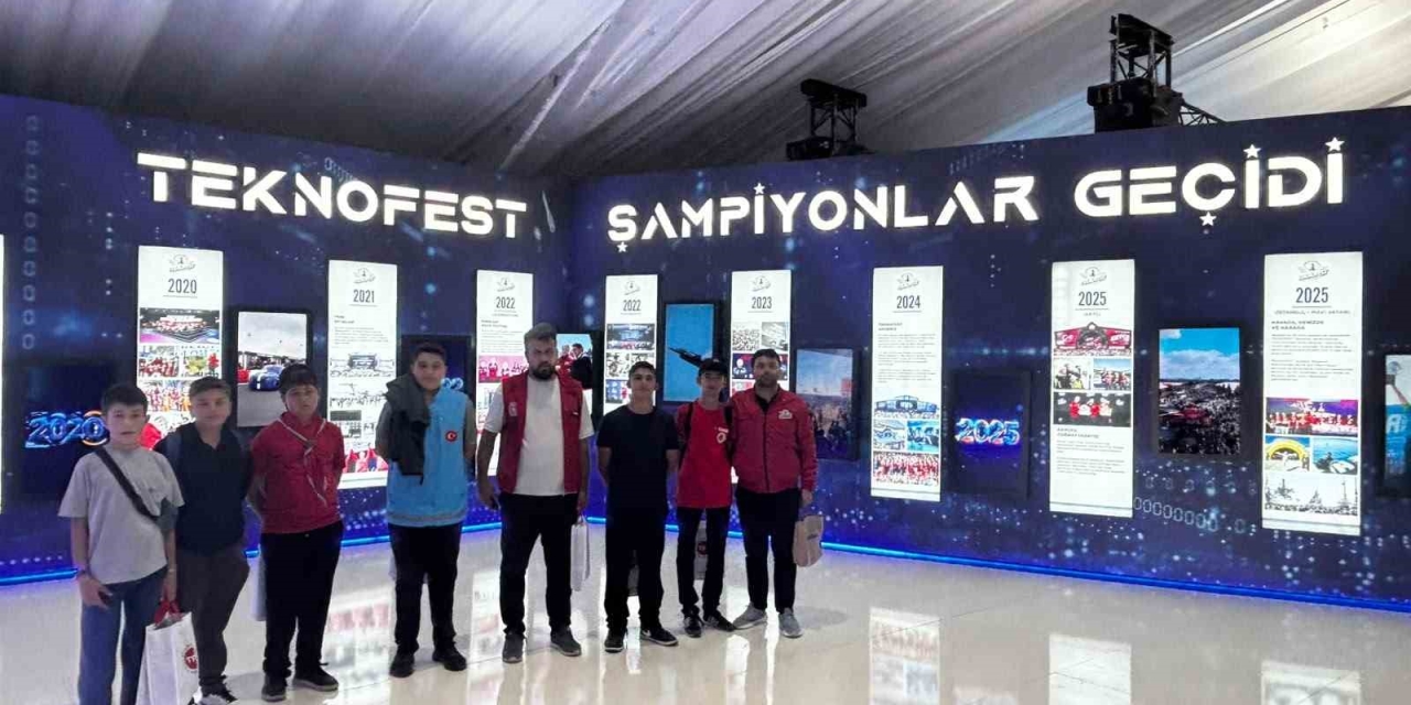 Çelikhanlı Öğrenciler Teknofest’te Bilim Ve Teknolojiyle Buluştu