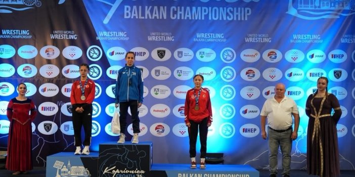 Adıyamanlı Milli Güreşçi Balkan İkincisi Oldu