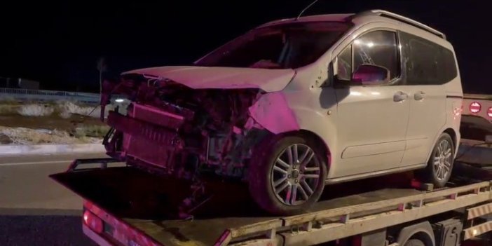 Kahta'da İki Otomobilin Çarpıştı: 4 Yaralandı