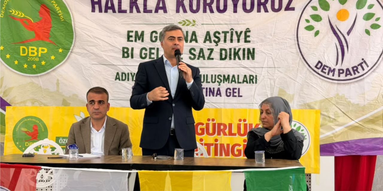 Abdullah Zeydan Kâhta’da Konuştu: "Barış Herkese Lazım"