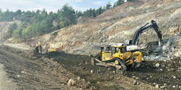 Sincik-kahta Karayolunda Çalışmalar Devam Ediyor