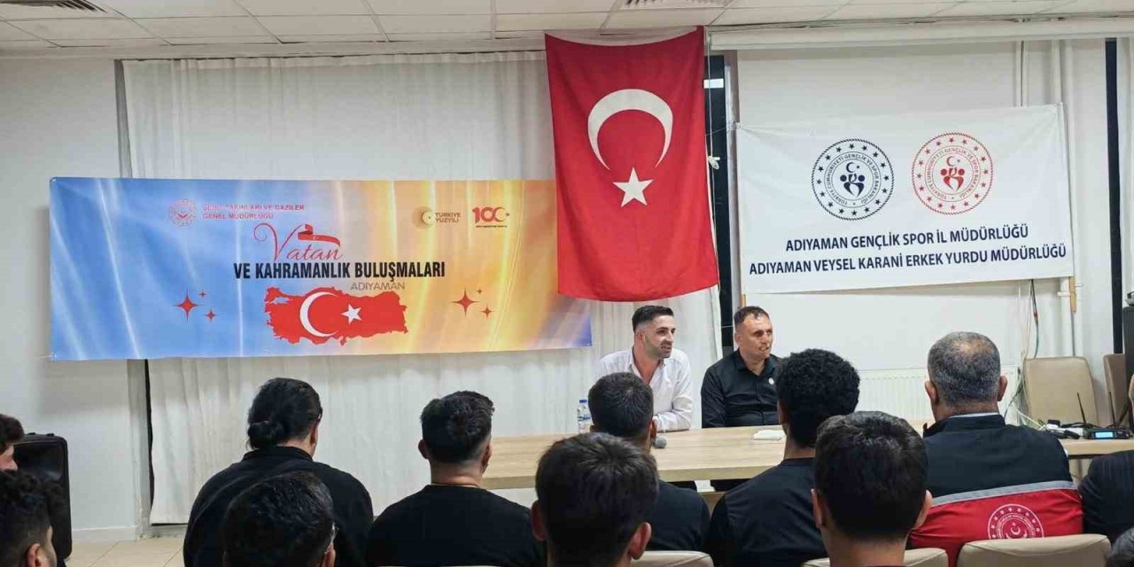 Öğrenci Yurdunda "vatan Ve Kahramanlık Buluşmaları" Gerçekleştirildi
