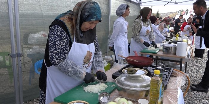 2 Bin Yıllık Tarihi Tümülüste Coğrafi İşaretli Yemek Yarışması