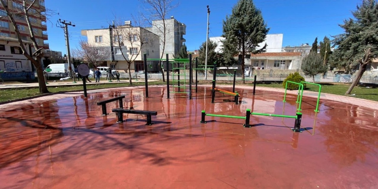 Necmettin Erbakan Parkına Yeni Fitness Aletleri Alındı