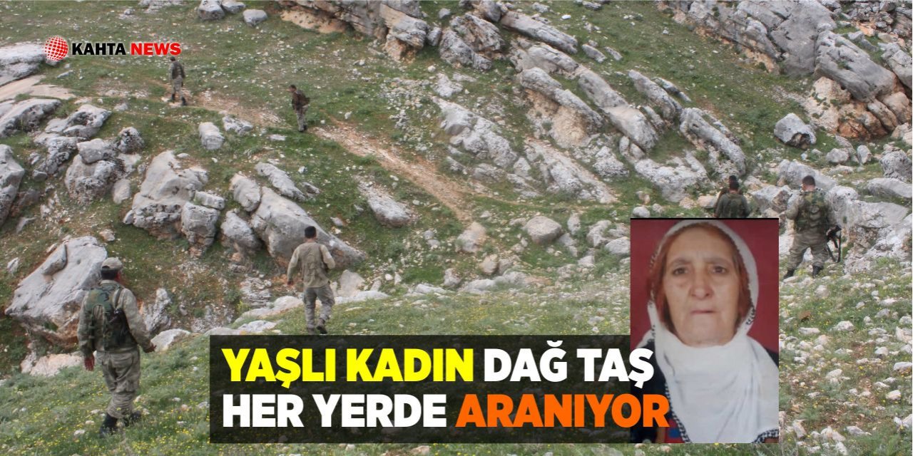 Yaşlı Kadın Dağ Taş Her Yerde Aranıyor