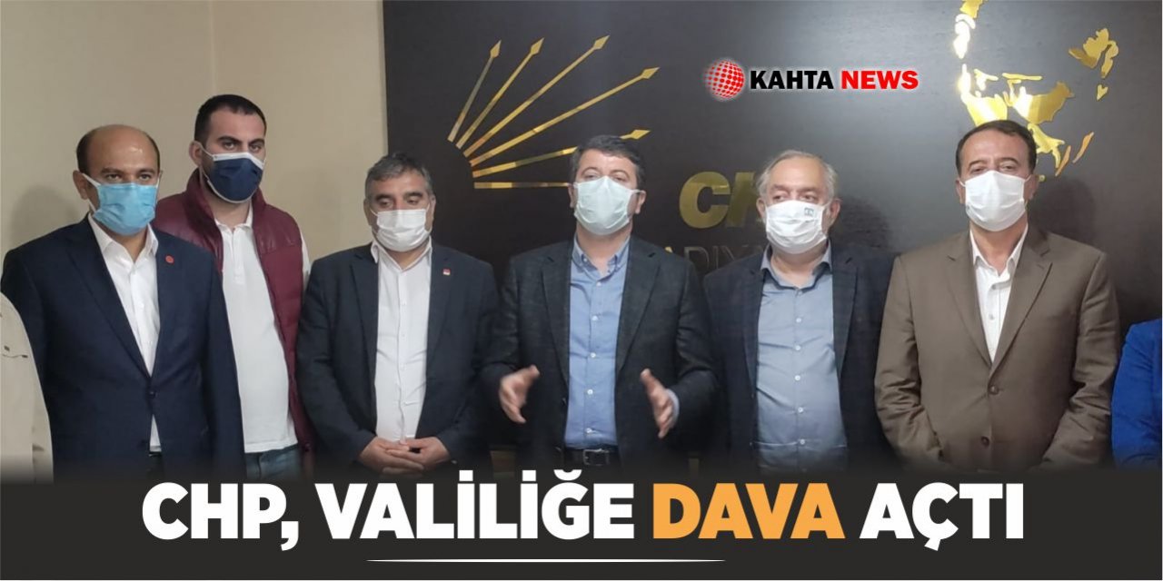 Chp, Valiliğe Dava Açtı