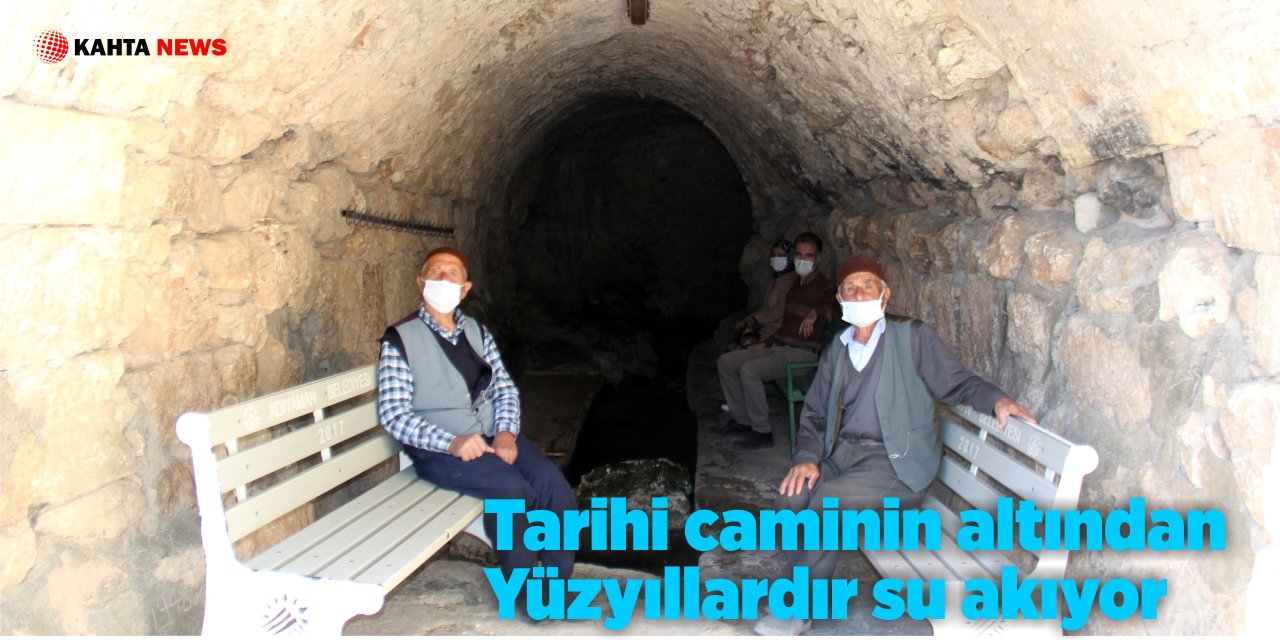 Tarihi Caminin Altından Yüzyıllardır Su Akıyor