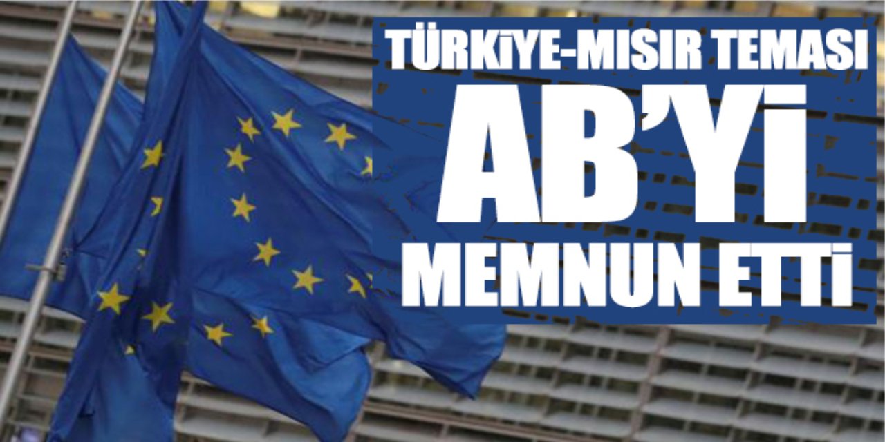 Türkiye-Mısır diyaloğu AB'yi Memnun Etti