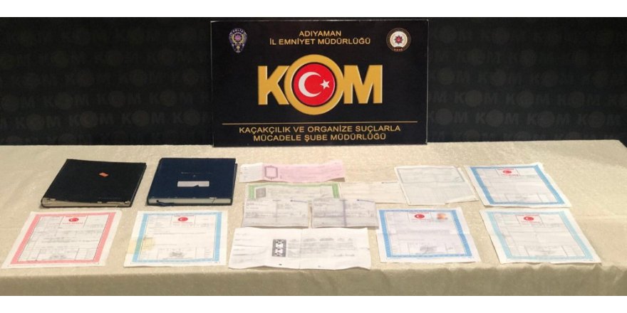 Adıyaman’da Tefeci Operasyonu: 3 Gözaltı