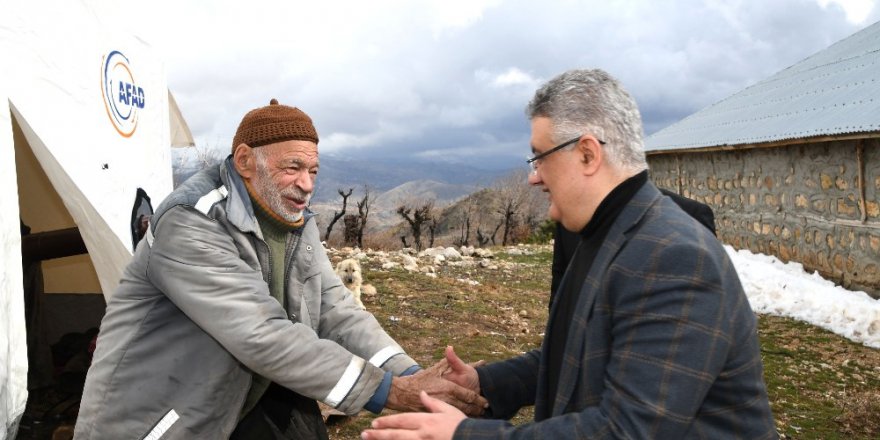 Vali Aykut Pekmez, Gerger İlçesinde İncelemelerde Bulundu