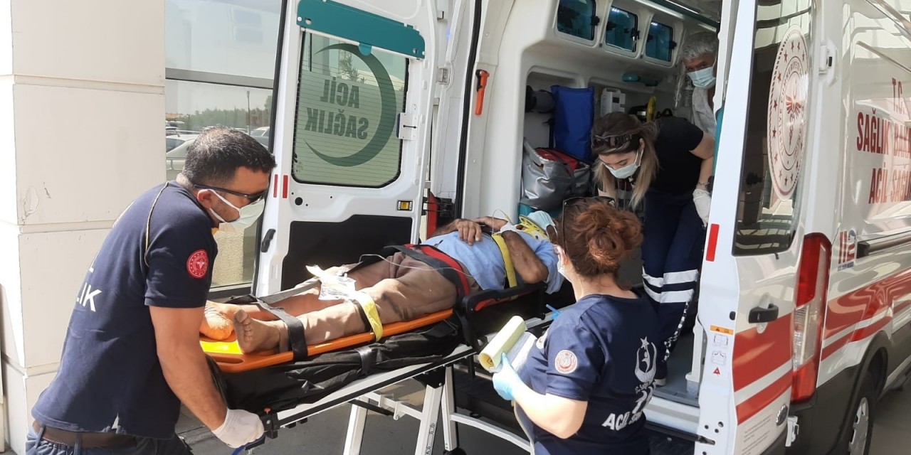 Adıyaman’da Traktör Devrildi: 1 Yaralı
