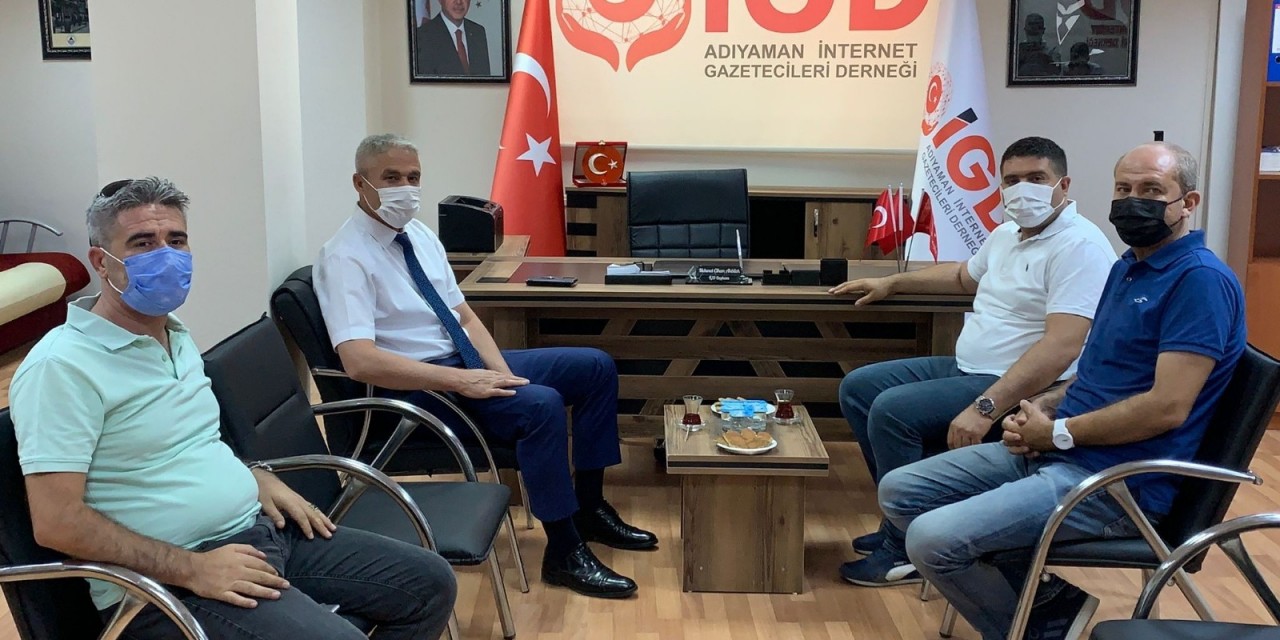 Müdür Ergüder, Başkan Akbilek İle Bir Araya Geldi