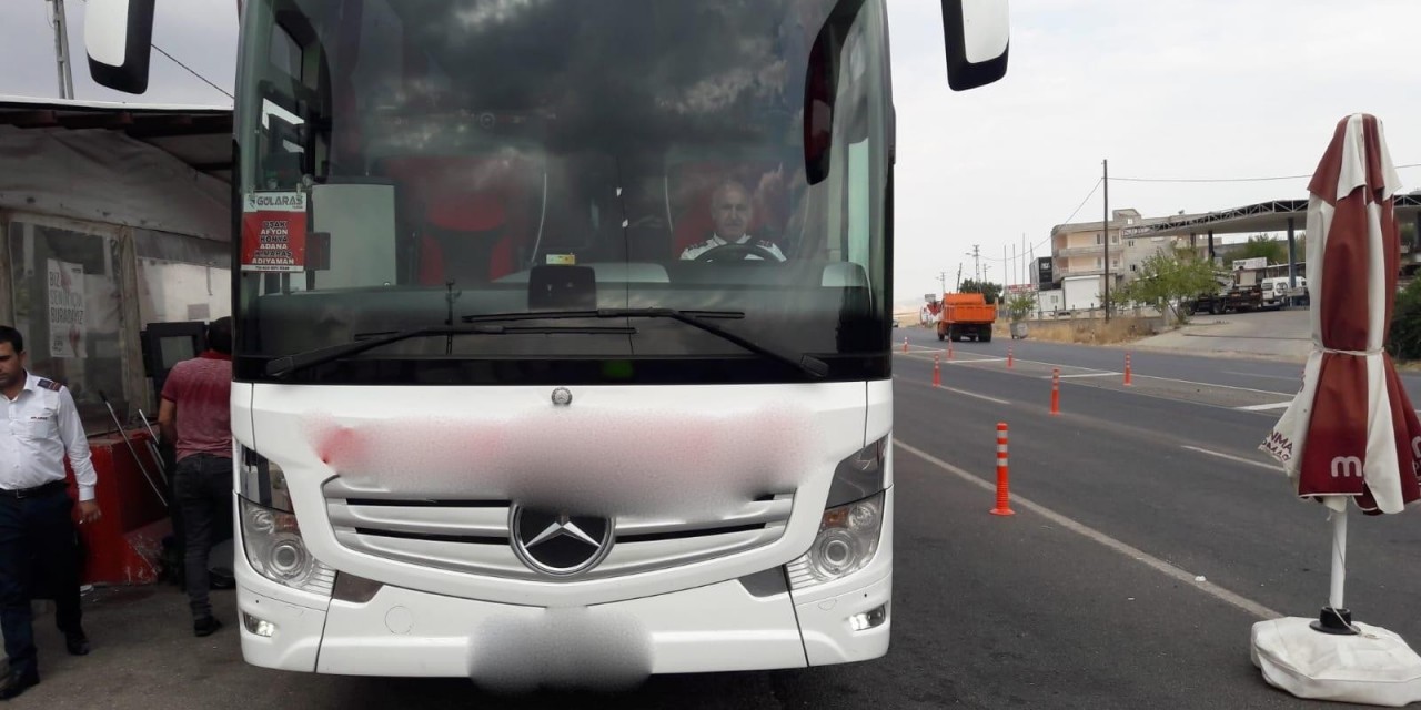 Adıyaman’da Yolcu Otobüsleri Denetlendi