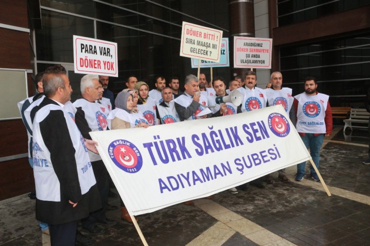 Türk Sağlık-sen Hastanede Döner Sermaye Açıklaması Yaptı