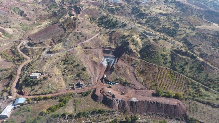 Gömükhan Barajı’nda Çalışmalar Sürüyor