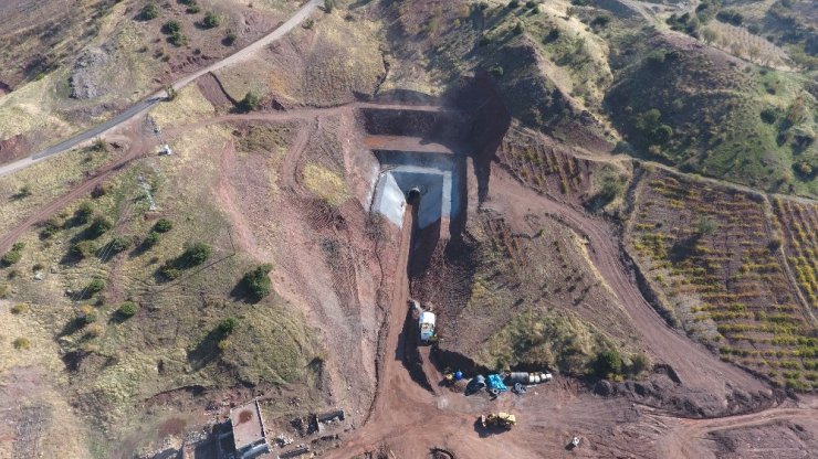 Gömükhan Barajı’nda Çalışmalar Sürüyor