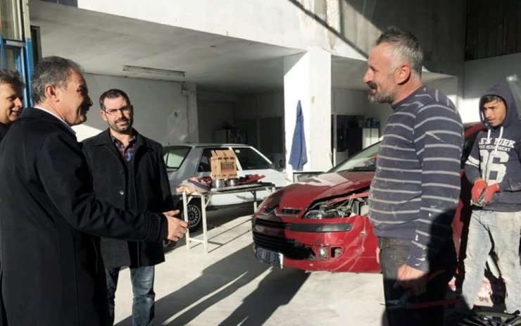 Belediye Başkanı Kılınç, Kss Esnafıyla Bir Araya Geldi