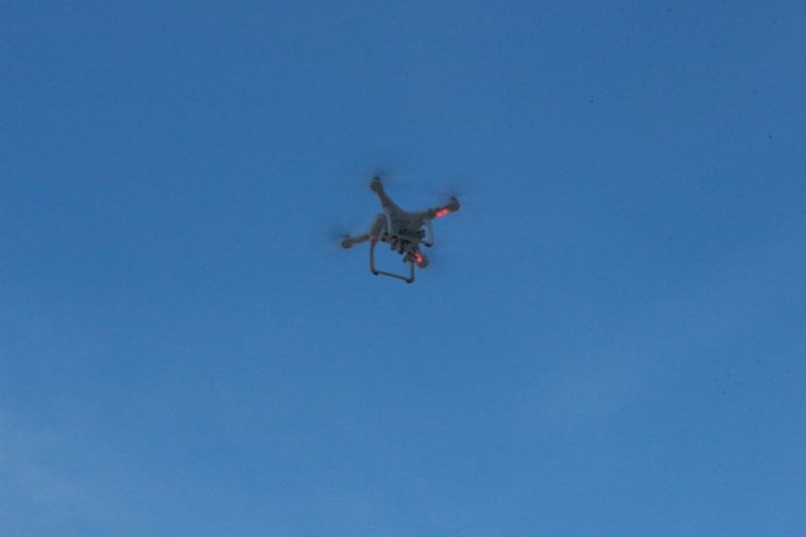 Yayalara Öncelik Vermeyenlere Droneli Uygulama