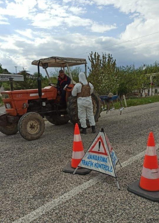 Jandarma Korona Virüs Denetimlerini Sürdürüyor