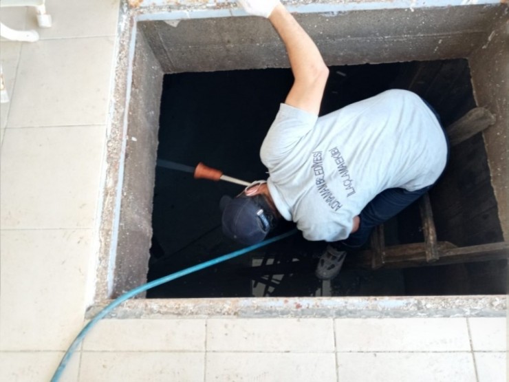 Şehir Genelinde İlaçlama Çalışması Yapıldı